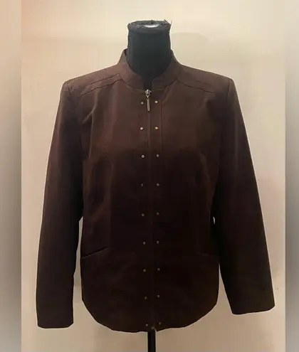 Allison Daley - Dark Brown Vintage Jacket Size 10P