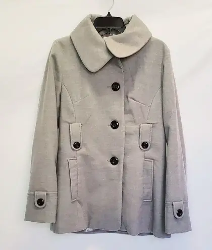 Details INTL Grey Coat Gray Size M