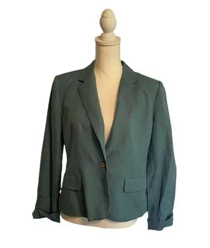Bloomingdales Bloomingdale’s Women’s Linen Blend Blazer Sz 14P