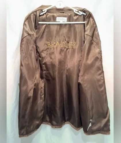 Bradley Bayou Vintage Women’s Washable Suede Brown Toggle Coat