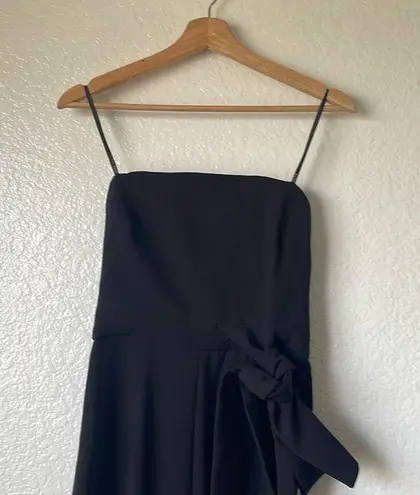 Black Halo Harbor Strapless Jumpsuit