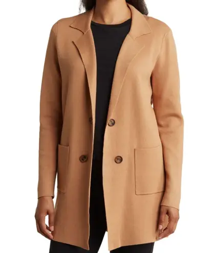 BY DESIGN Willow Notch Collar Long Cardigan