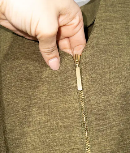 Closet London NWT Olive Green Empire Waist Mini Dress Size 12