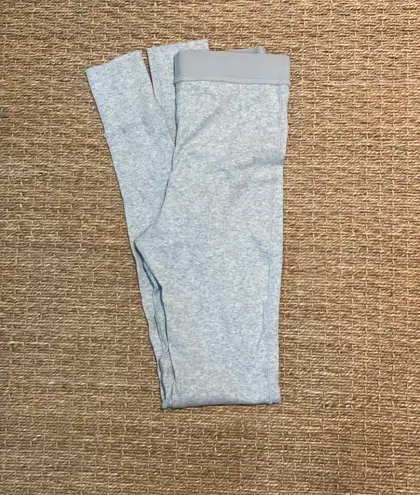 SKIMS Cotton Rib Legging Light Heather Gray | Size XS NWT