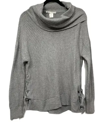 Kaisely Anthropologie Knit Pull Over Cowl Turtleneck Sweater Large