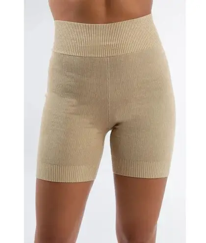 Atoir Noah Knit Shorts in Sepia X
