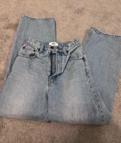 Moussy Jeans wide leg Blue