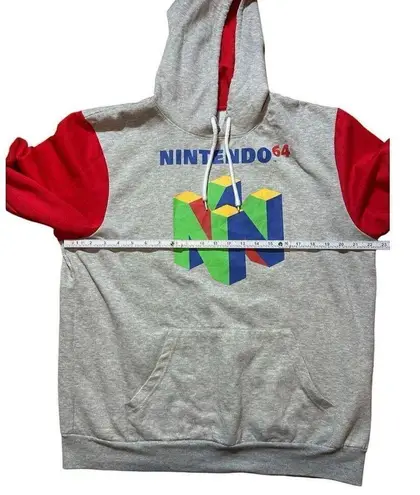 Nintendo  64 unisex gray graphic hoodie XL