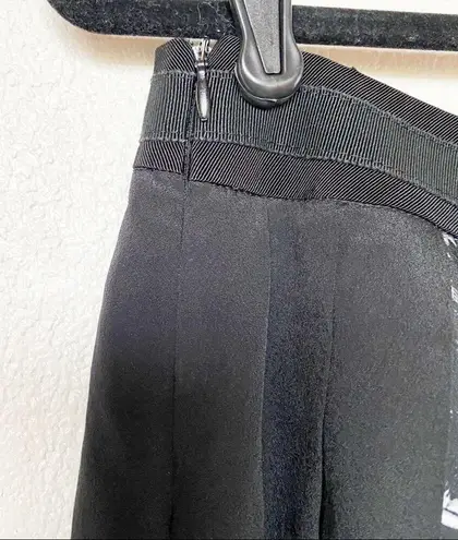 Max & Co. Pleated Gonna Jupe Falda Rock Etek Skirt Size Large Black