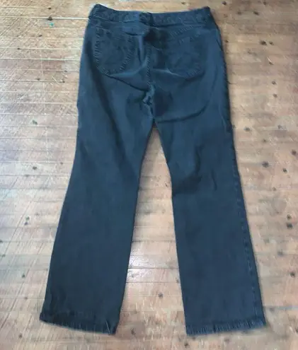 Chico's Chico’s washed black 2/12 straight leg normcore jeans