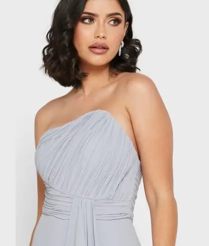 Lavish Lice Lavish Alice Strapless Jumpsuit Womens Size 8 Gray Pants Formal Party Evening