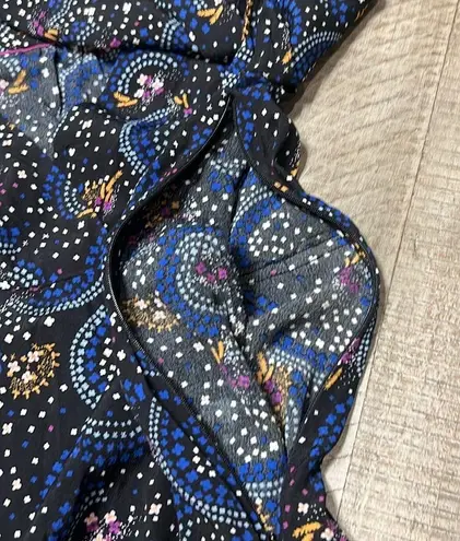 Maeve ANTHROPOLOGIE Gianna Tunic Dress Star Galaxy Print NWOT