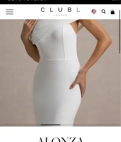 Club L London White Dress