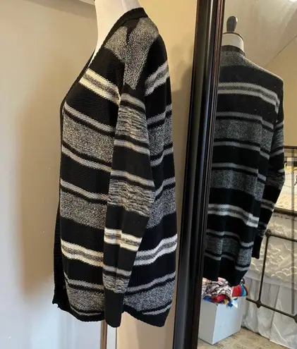 st. john's bay  Medium Striped Cardigan