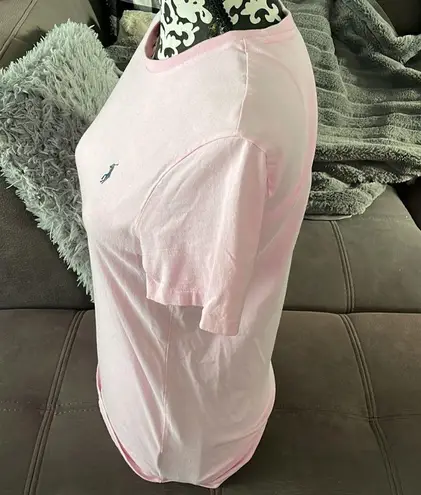 Polo RALPH LAUREN Pink T-Shirt Custom Slim Fit Size Small