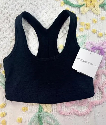 Beyond Yoga Black Racerback Cropped Tank Top Activewear XS