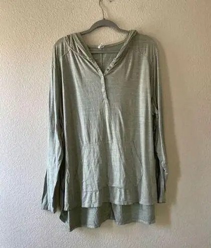 Lane Bryant  livi active Henley button hoodie size 22/24