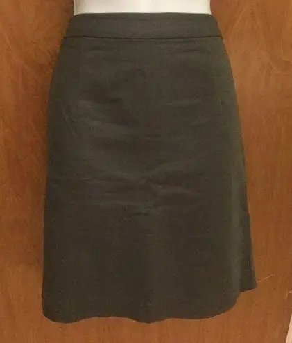 Old Navy Khaki Green  Accordion Pleated Pencil Skirt Size 6