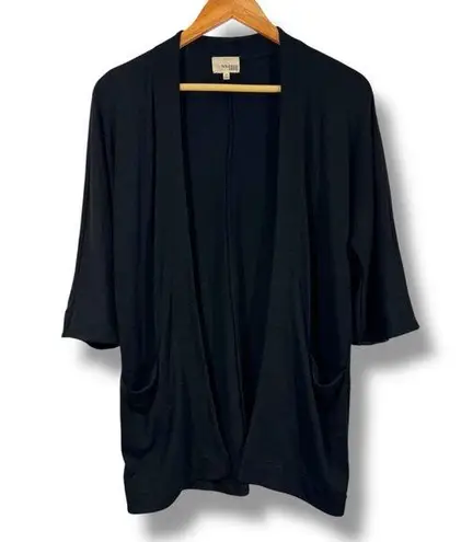 Aritzia Wilfred Free Black Open Front Cardigan Size XS