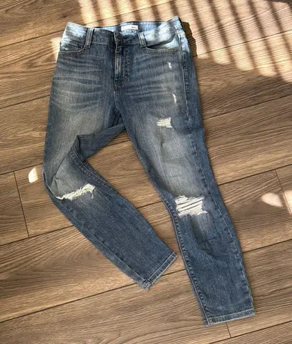 Morrison surfer girl size 26 Distressed Blue Jeans
