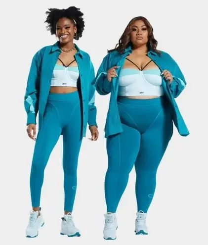 Reebok x Cardi B Seaport Teal Corduroy Cover