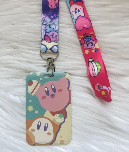 Kirby lanyard with Id/ card holder