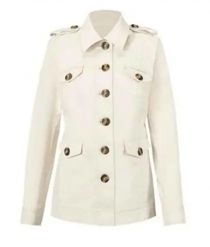 CAbi  Kenya Safari Off-White Jacket Style 5659