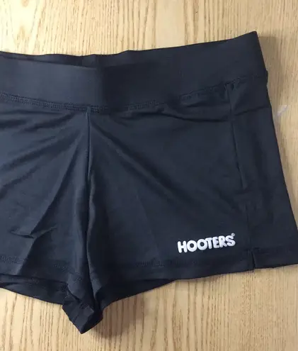 Hooters New  Girl Uniform Black Shorts Size XXS