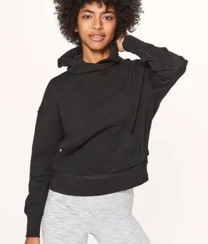 Lululemon  Athletica Black Warm Down Hoodie W3AS7S Women 10