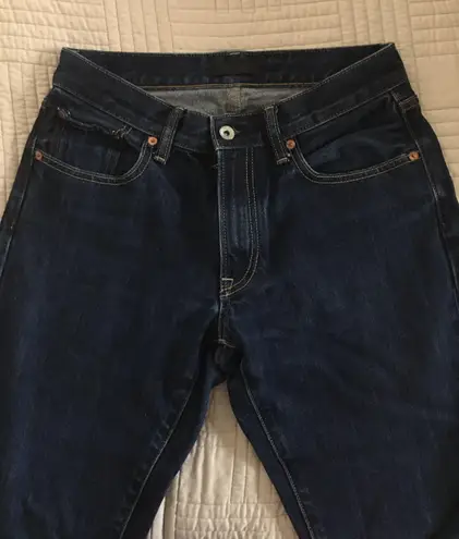 Uniqlo High Rise Straight Leg Jeans