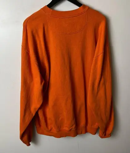 Vintage 90s Virginia Cavaliers Orange Crewneck Sweatshirt L Embroidered Unisex Size L