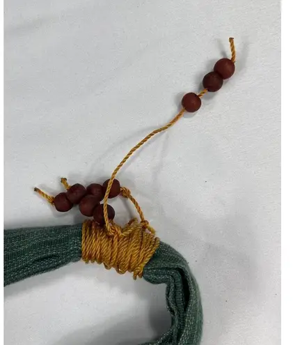 Bohemian SKU 7892 Green Crossbody Sling Bag With Elephant Pattern