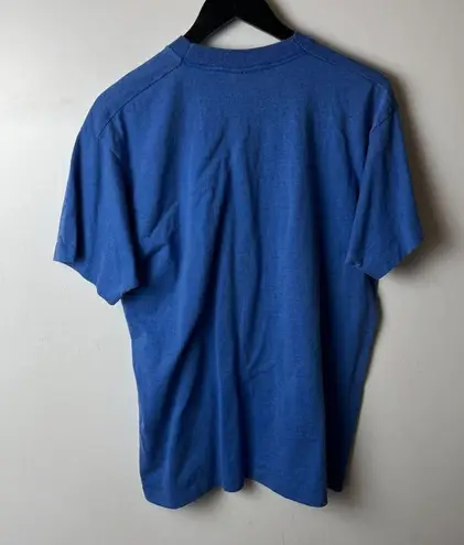 Vintage 90s Delaware T Shirt Blue XL Extra Large USA Single Stitch Graphic Tee