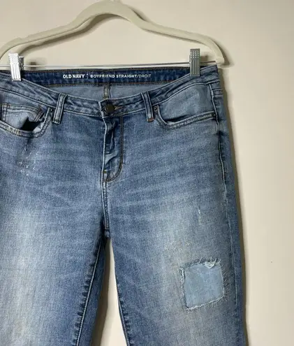 Old Navy  Boyfriend Straight Jeans 8 Regular