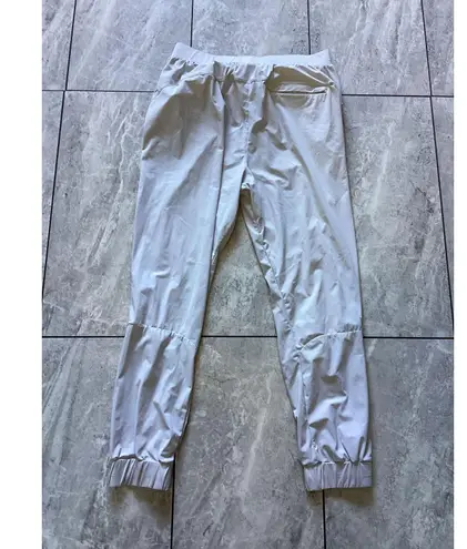 YoungLA Pants Mens XL Light Gray YLA251 Gym Joggers Zip Pockets Elastic Cuffs