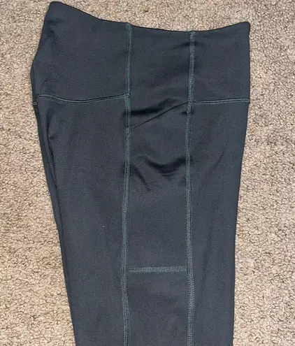 Girlfriend Collective High Waist Compressive Pocket 7/8 Leggings Smoke Gray XS