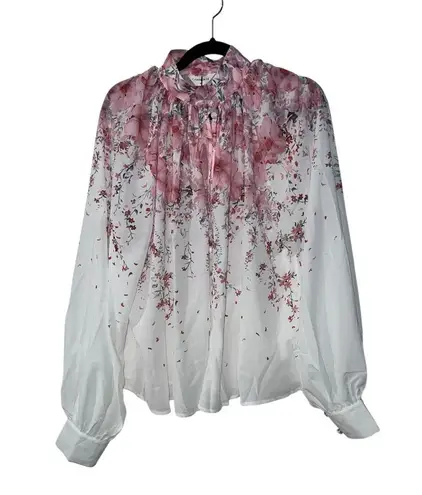 COMMENSE Floral Print Pleated Shorts Set Without Belt COLOR