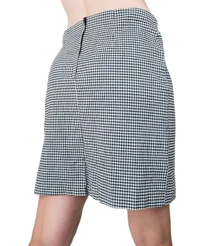 Byer California Vintage 90s AB Studio Gingham Pencil Skirt