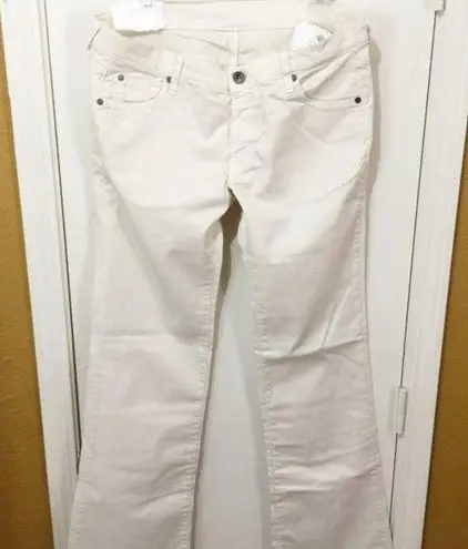 Replay women's size 33 stretchy cotton boot cut work casual trouser pants 34x34