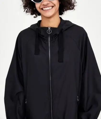 ZARA  TRF Windbreaker Packable Jacket Hoodie Red