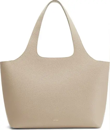 Cuyana 16-Inch System Tote with Crossbody Strap Neutral Beige Hobo Shoulder Bag