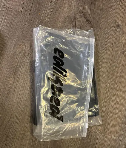 Edikted Black Leather Going Out Mini Dress