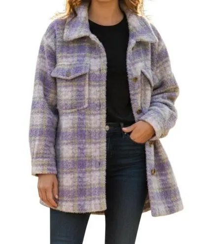 Hutch NWT Anthropologie Donna Plaid Jacket Size Small