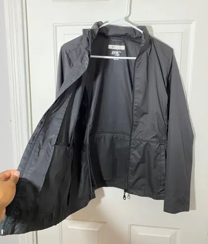 Black Rain Coat