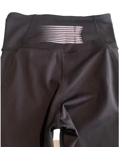 Savage X Fenty Sport By Rihanna Black High-Waist Leggings Yoga Pants Small NEW