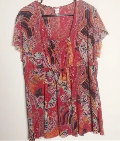 Sweet Pea 🏖 Stacy Froti Mesh Top J17