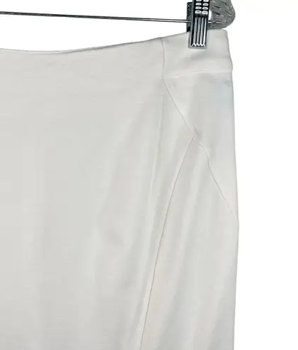 J. McLaughlin  Leslie Pencil Skirt 8 Off White Stretch New