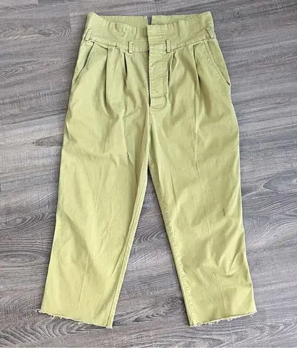 Current Air High Waist Green Pants