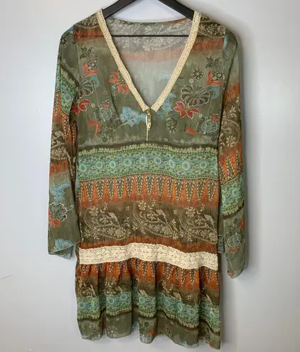 Endless Sun Swim Coverup Tunic and Skirt Set