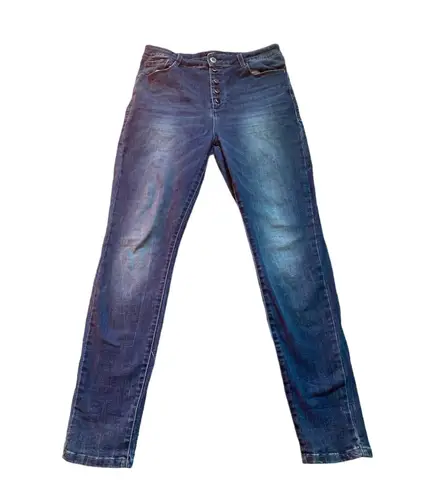 Bebe Y2k  Dark Washed Skiny Jeans